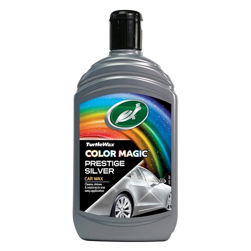 Кольорозбагачений поліроль срібний Color Magic 500мл  NEW